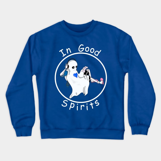 In Good Spirits Crewneck Sweatshirt by PotinaSeptum